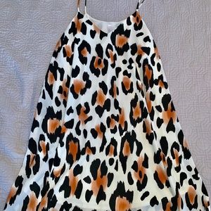 Leopard Pinkblush maternity dress with POCKETS!